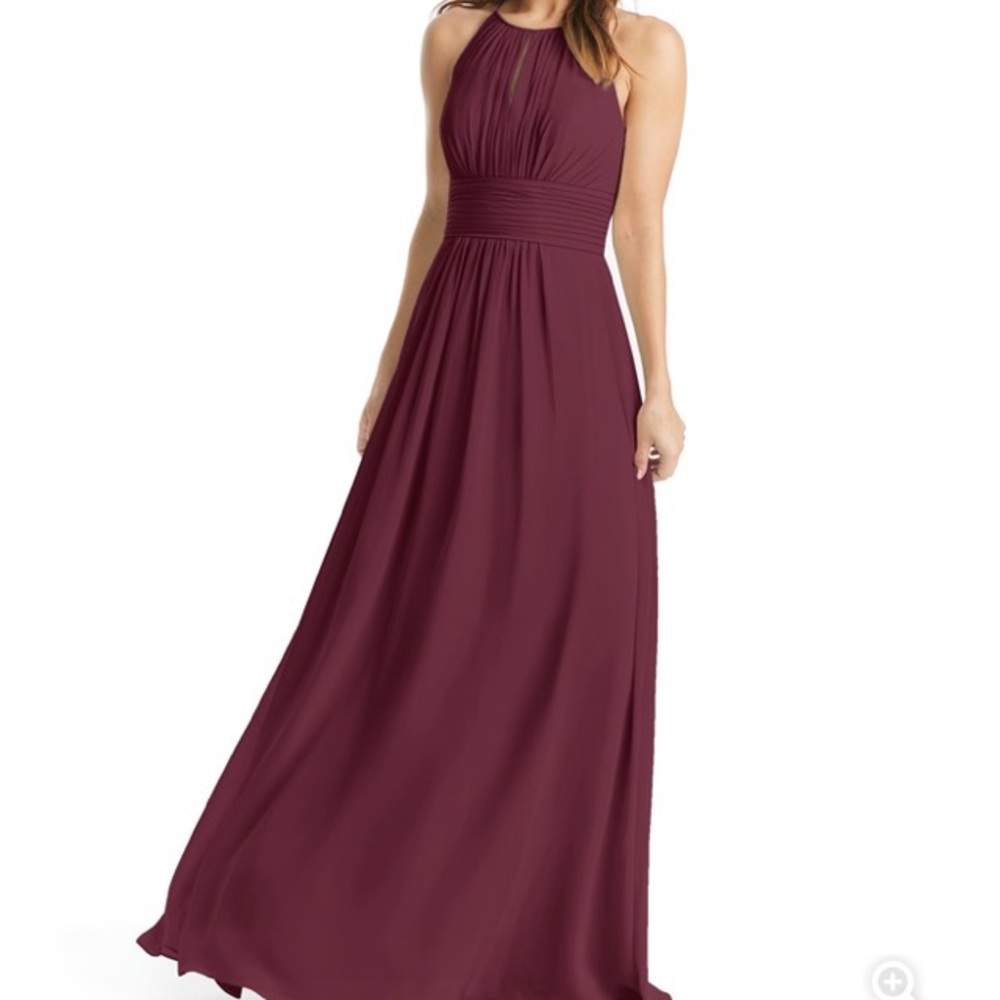 Azazie Bonnie Cabernet Dress A6